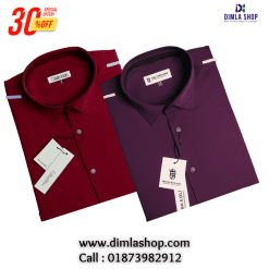 Full Sleeve China Stitch Formal Shirt Code: 804