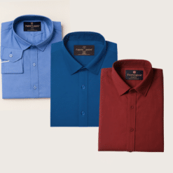 স্পেশাল ৩ পিস অক্সফোর্ড কটন ফরমাল শার্ট