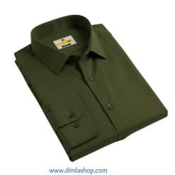 Premium China Stitch Shirt (Olive)
