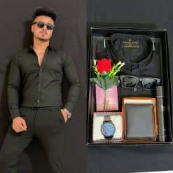 স্টাইলিশ প্রিন্টেড শার্ট কম্বো